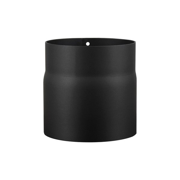 Ofenrohr Verlängerungsrohr 150 mm | Premium schwarz ø 150 mm