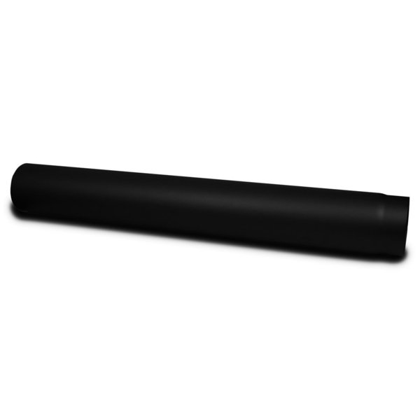 Ofenrohr Verlängerungsrohr 1000 mm | Premium schwarz|ø150 mm